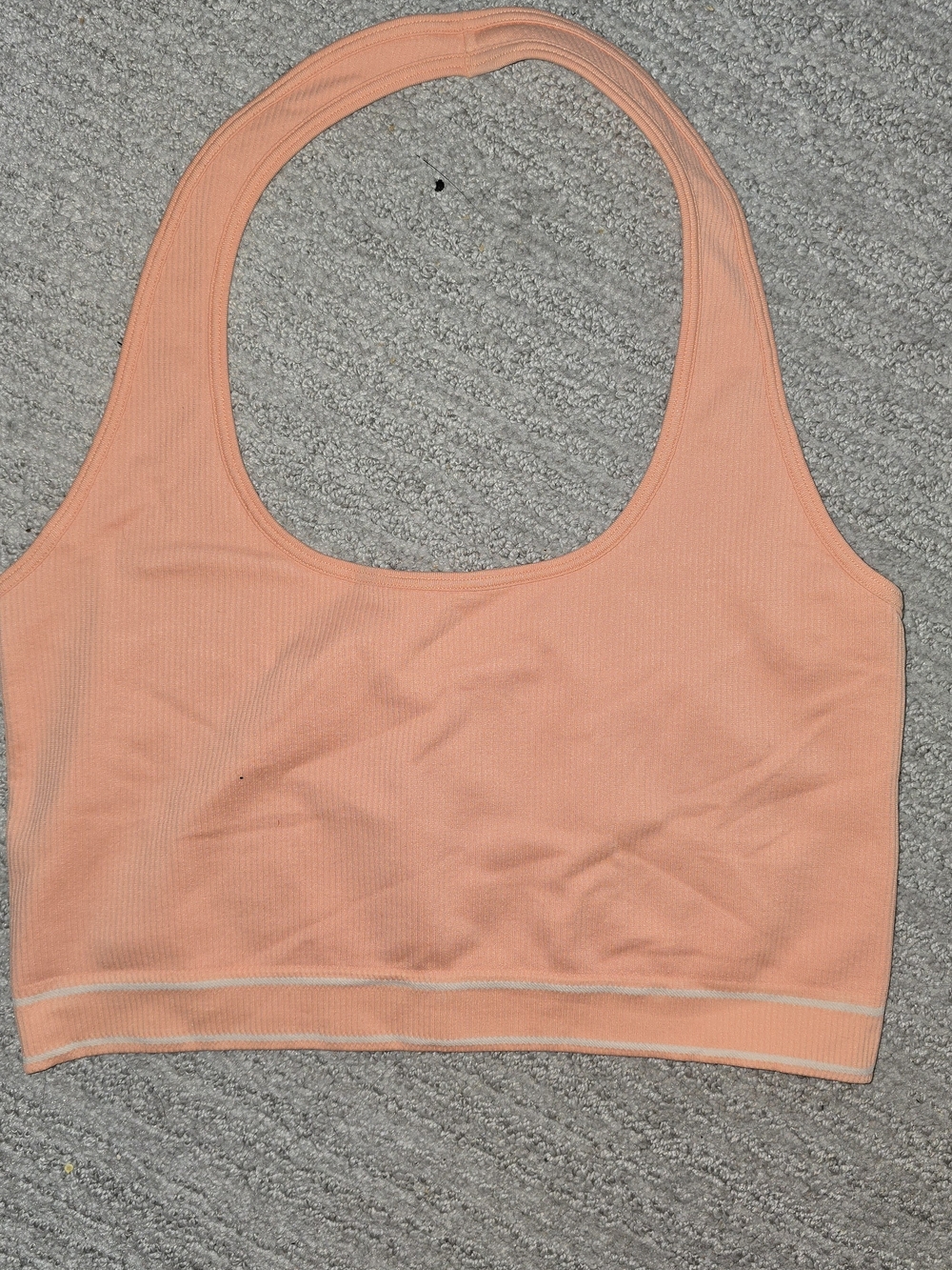 Athleta Recharge Rib Seamless Halter - Picture 3 of 5